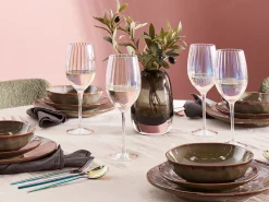 Zestaw 4 kieliszków do wina MORGANITE 530 ml Przezroczysty