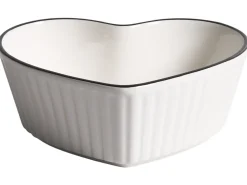 Zestaw 4 kokilek MACE Porcelana Biały