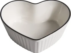 Zestaw 4 kokilek MACE Porcelana Biały