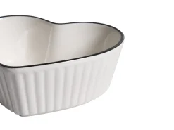 Zestaw 4 kokilek MACE Porcelana Biały