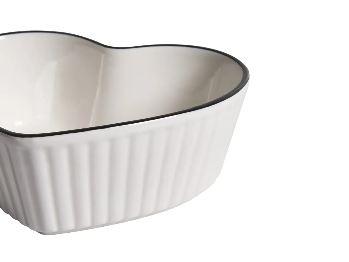Zestaw 4 kokilek MACE Porcelana Biały