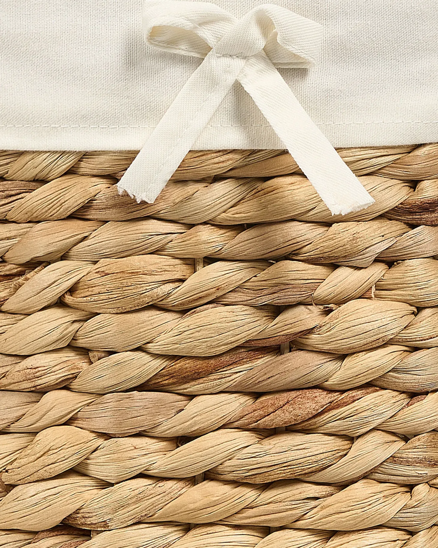 Zestaw 2 koszy DANANG Plecionka Naturalny 31/61 L