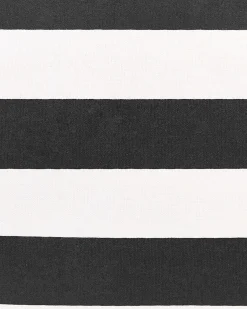 Zestaw 3 koszy DARQAB Bawełna Czarny/ biały