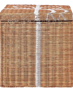 Zestaw 3 koszy Prezenty świąteczne CADEAU Rattan Naturalny