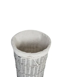 Zestaw 5 koszy VAKARI Wierzba Biały 55/89 L
