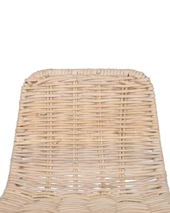 Discount Zestaw 2 krzeseł barowych CASSITA Rattan Naturalny Wszystkie Krzesła|Krzesła Barowe