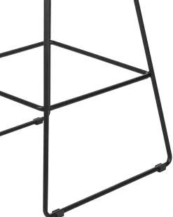 Outlet Zestaw 2 krzeseł barowych FREDONIA Metal Krzesła Barowe|Wszystkie Krzesła