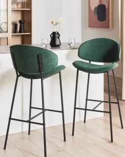 Discount KIANA Ciemnozielony Krzesła Barowe|Wszystkie Krzesła