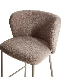 Discount MINA II Boucle Krzesła Barowe|Wszystkie Krzesła