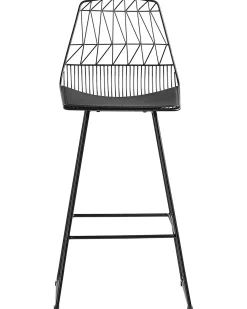 Clearance Zestaw 2 krzeseł barowych PRESTON Metal Krzesła Barowe|Wszystkie Krzesła