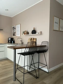 Clearance Zestaw 2 krzeseł barowych PRESTON Metal Krzesła Barowe|Wszystkie Krzesła