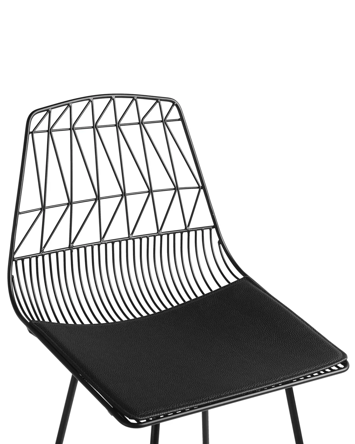 Clearance Zestaw 2 krzeseł barowych PRESTON Metal Krzesła Barowe|Wszystkie Krzesła