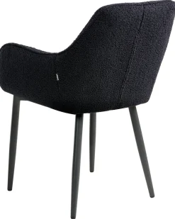 Discount Zestaw 2 krzeseł do jadalni ALDEN Boucle Wszystkie Krzesła|Krzesła Tapicerowane