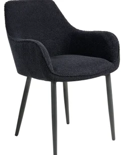 Discount Zestaw 2 krzeseł do jadalni ALDEN Boucle Wszystkie Krzesła|Krzesła Tapicerowane