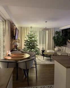 Sale Zestaw 2 krzeseł do jadalni AMES Jasnobeżowy Wszystkie Krzesła|Krzesła Tapicerowane