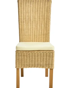 Clearance Zestaw 2 krzeseł do jadalni ANDES Rattan Naturalny Wszystkie Krzesła|Krzesła Do Jadalni
