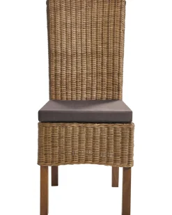 Sale Zestaw 2 krzeseł do jadalni ANDES Rattan Wszystkie Krzesła|Krzesła Do Jadalni