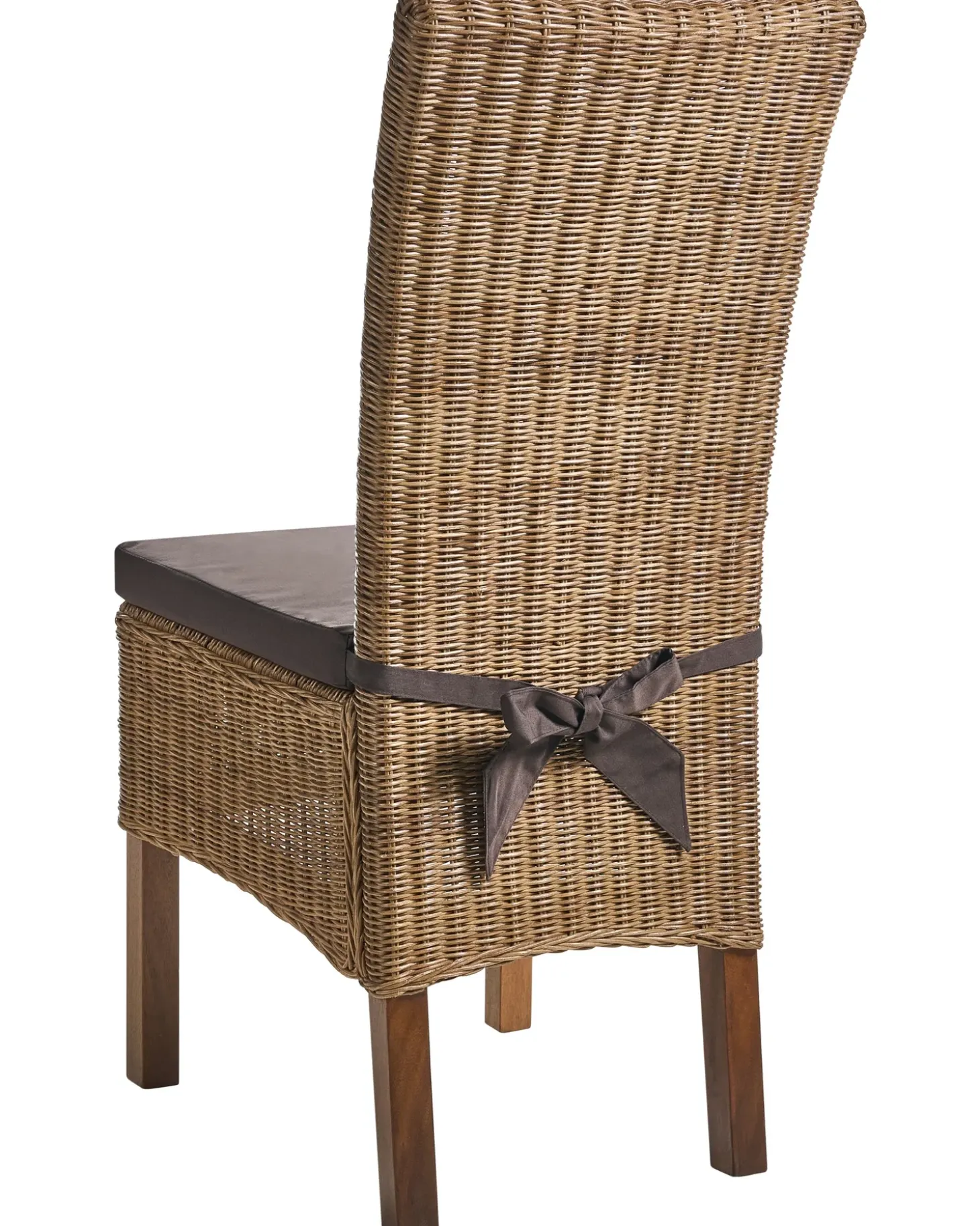 Sale Zestaw 2 krzeseł do jadalni ANDES Rattan Wszystkie Krzesła|Krzesła Do Jadalni