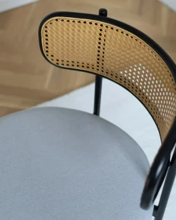 Best Zestaw 2 krzeseł do jadalni ANDOVER Metal Czarny Wszystkie Krzesła|Krzesła Do Jadalni