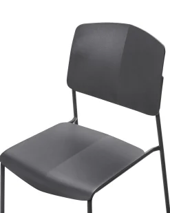 Discount Zestaw 4 krzeseł do jadalni ASTORIA Wszystkie Krzesła|Krzesła Plastikowe