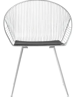 Discount Zestaw 2 krzeseł do jadalni AURORA Metal Wszystkie Krzesła|Krzesła Do Jadalni