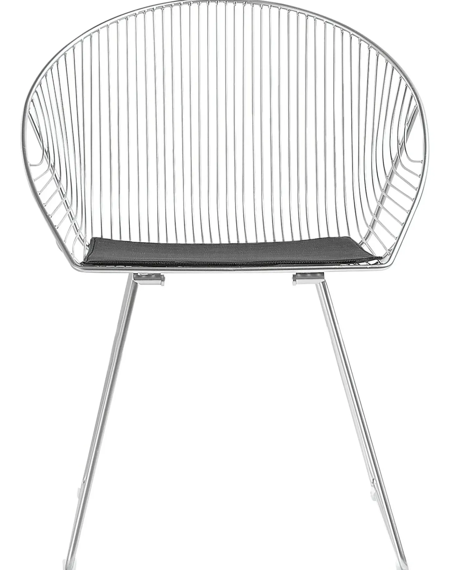 Discount Zestaw 2 krzeseł do jadalni AURORA Metal Wszystkie Krzesła|Krzesła Do Jadalni