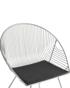 Discount Zestaw 2 krzeseł do jadalni AURORA Metal Wszystkie Krzesła|Krzesła Do Jadalni