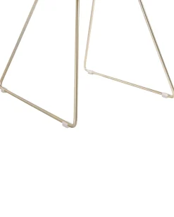 Discount Zestaw 2 krzeseł do jadalni AURORA Metal Wszystkie Krzesła|Krzesła Do Jadalni