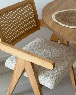 Clearance AVA Drewno Jasny brąz/ beżowy Wszystkie Krzesła|Krzesła Drewniane