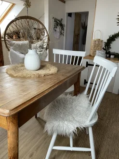 Clearance Zestaw 2 krzeseł do jadalni BURGES Drewno Wszystkie Krzesła|Krzesła Drewniane