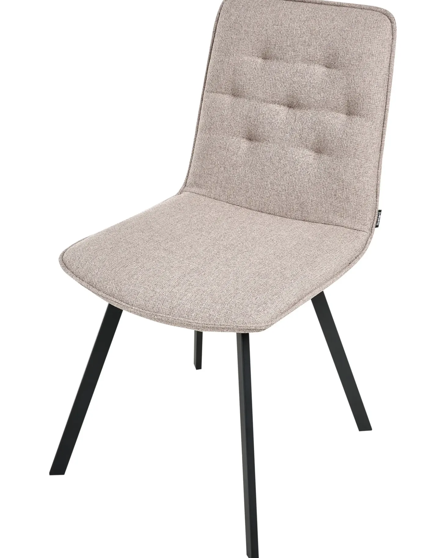 Discount Zestaw 2 krzeseł do jadalni CARVER Jasno Wszystkie Krzesła|Krzesła Tapicerowane