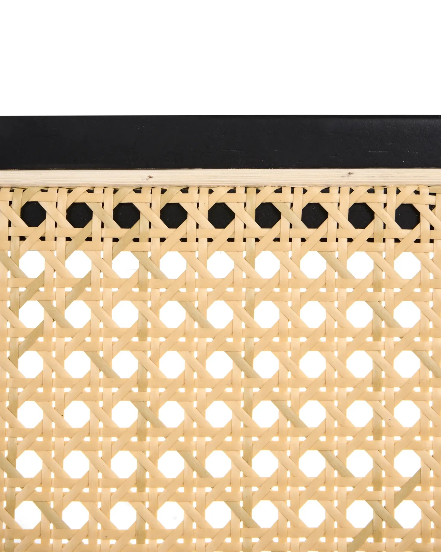Outlet Zestaw 2 krzeseł do jadalni CORDOVA Rattan Czarny Wszystkie Krzesła|Krzesła Do Jadalni
