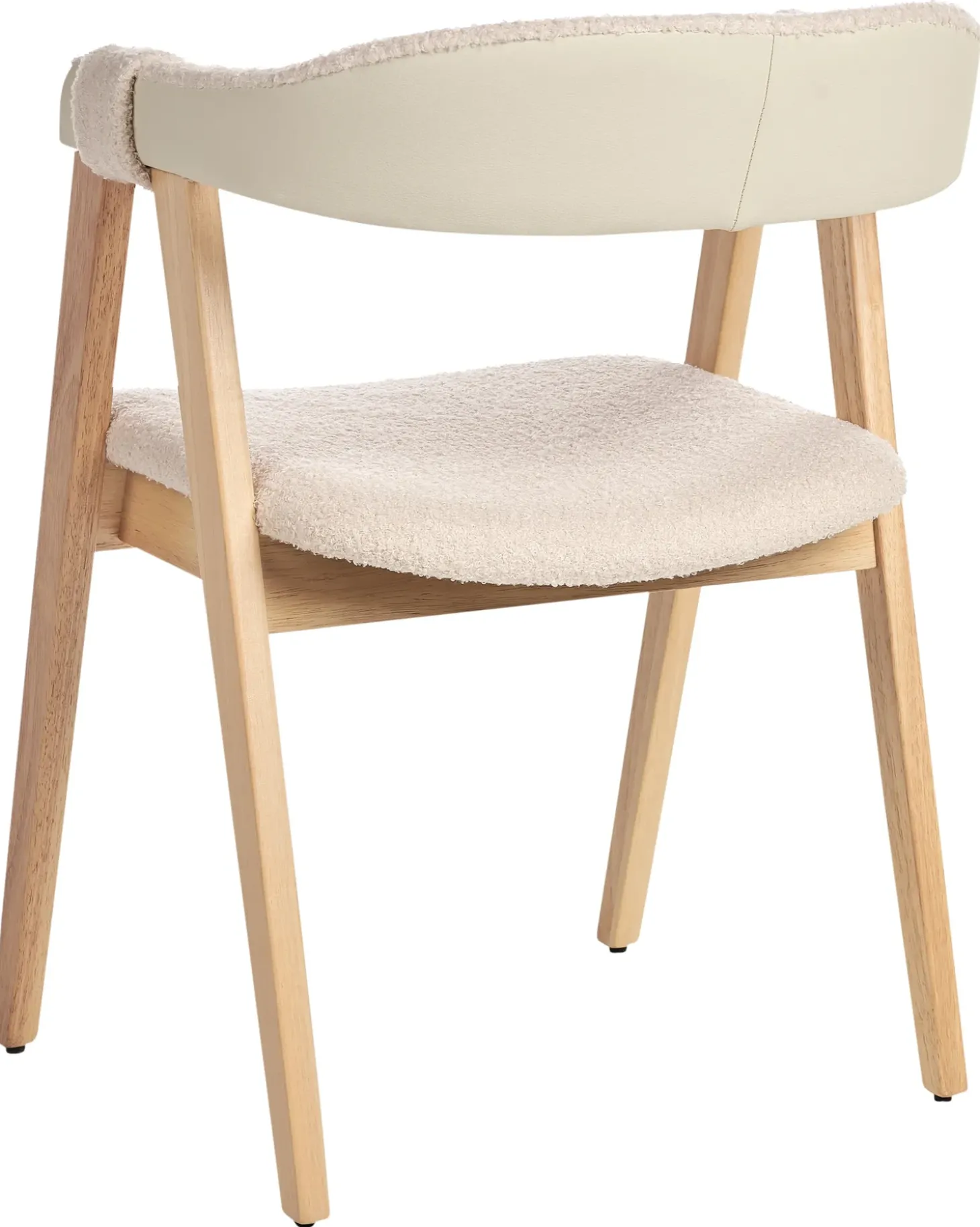 Discount DAY Boucle Jasny brąz/ beżowy Wszystkie Krzesła|Krzesła Tapicerowane