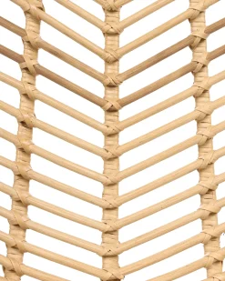 New Zestaw 2 krzeseł do jadalni DILLEY Rattan Naturalny Wszystkie Krzesła|Krzesła Do Jadalni