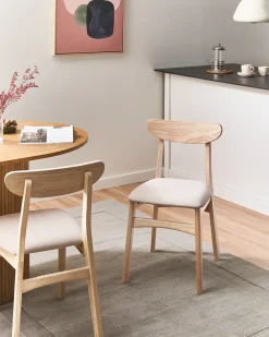 Outlet DOYLE Drewno Jasnobrązowy/ jasnobeżowy Wszystkie Krzesła|Krzesła Drewniane