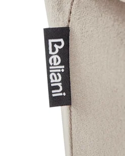 New Zestaw 2 krzeseł do jadalni JASMIN Welur Beżowoszary Wszystkie Krzesła|Krzesła Tapicerowane