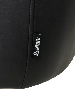 Online Zestaw 2 krzeseł do jadalni LITHIA Czarny/ biały Wszystkie Krzesła|Krzesła Tapicerowane
