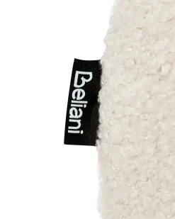 Outlet Zestaw 2 krzeseł do jadalni MASON Boucle Złamana biel/ jasny brąz Wszystkie Krzesła|Krzesła Tapicerowane