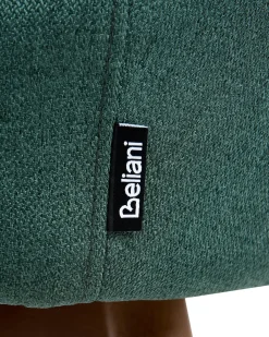 Discount Zestaw 2 krzeseł do jadalni MELFORT Ciemnozielony Wszystkie Krzesła|Krzesła Tapicerowane