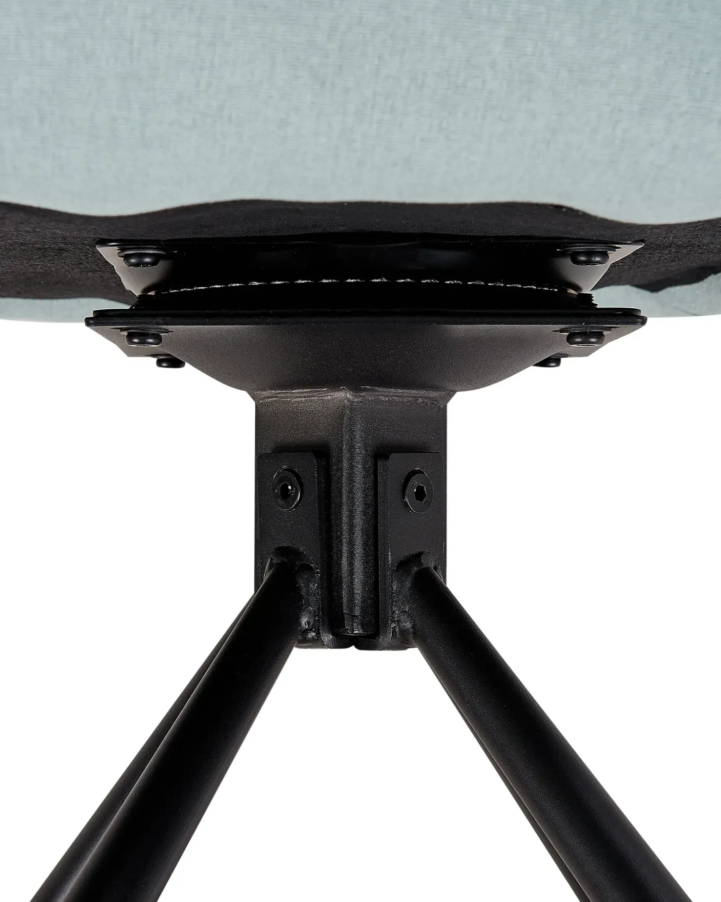 Discount Zestaw 2 krzeseł do jadalni Obrotowy LOURES Błękitny Wszystkie Krzesła|Krzesła Tapicerowane