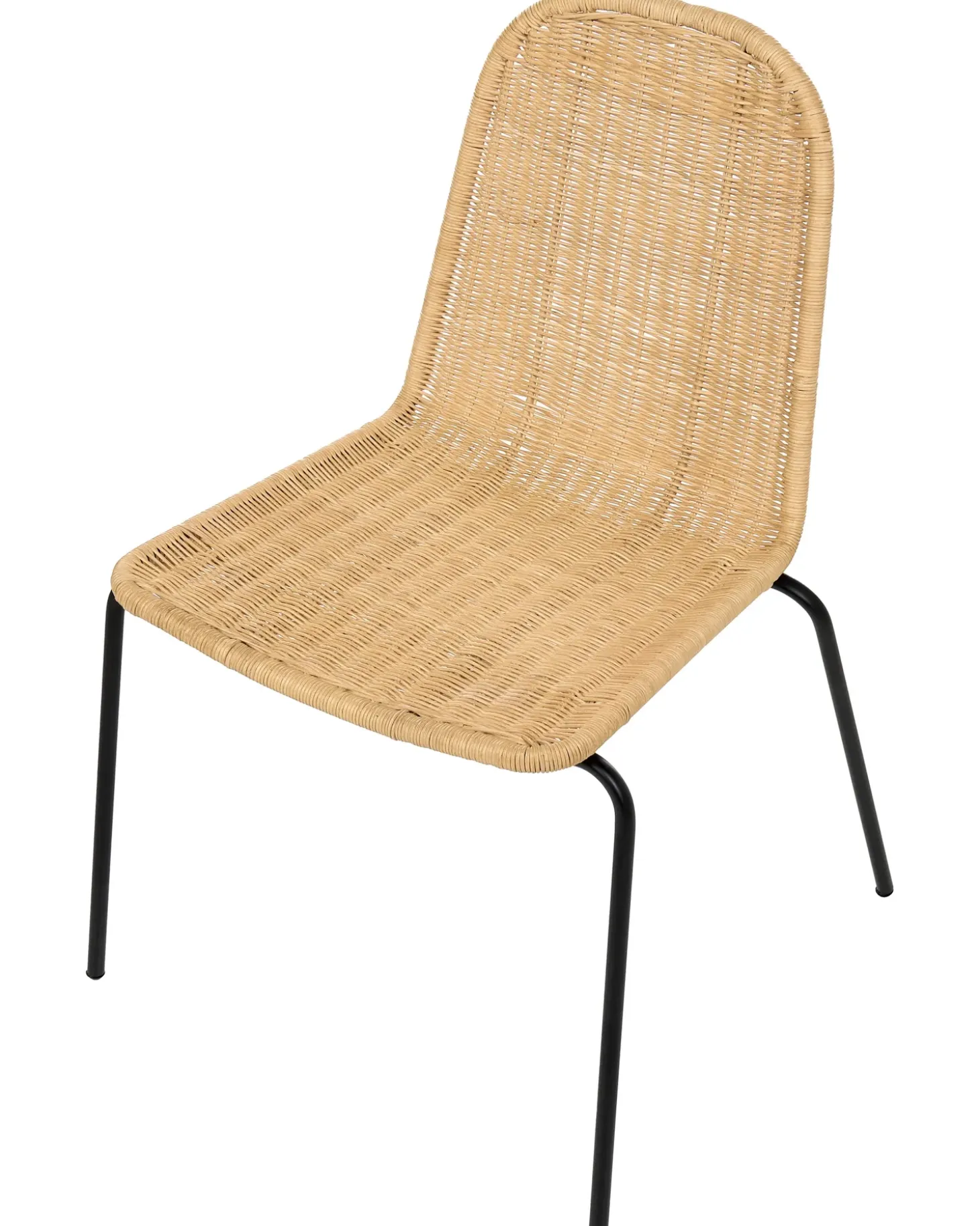 Outlet Zestaw 2 krzeseł do jadalni ROXTON Rattan Naturalny Wszystkie Krzesła|Krzesła Do Jadalni