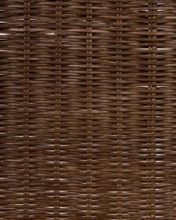 Clearance Zestaw 2 krzeseł do jadalni ROXTON Rattan Ciemnobrązowy Wszystkie Krzesła|Krzesła Do Jadalni