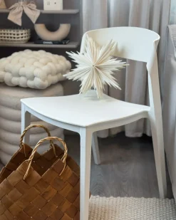 Clearance Zestaw 2 krzeseł do jadalni SOMERS Wszystkie Krzesła|Krzesła Plastikowe
