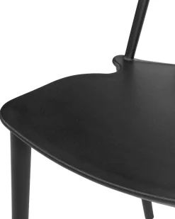 Online Zestaw 2 krzeseł do jadalni VENTNOR Wszystkie Krzesła|Krzesła Plastikowe
