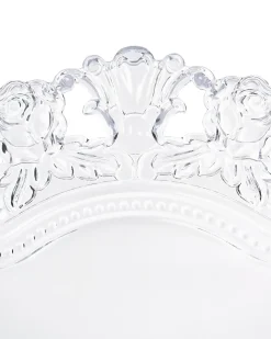Zestaw 2 krzeseł do jadalni VERMONT Przezroczysty Wszystkie Krzesła|Krzesła Plastikowe
