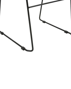 Clearance Zestaw 4 krzeseł konferencyjnych PANORA Beżowy Wszystkie Krzesła|Krzesła Plastikowe
