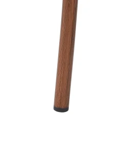 Zestaw 4 krzeseł ogrodowych CASPRI II Metal Szary
