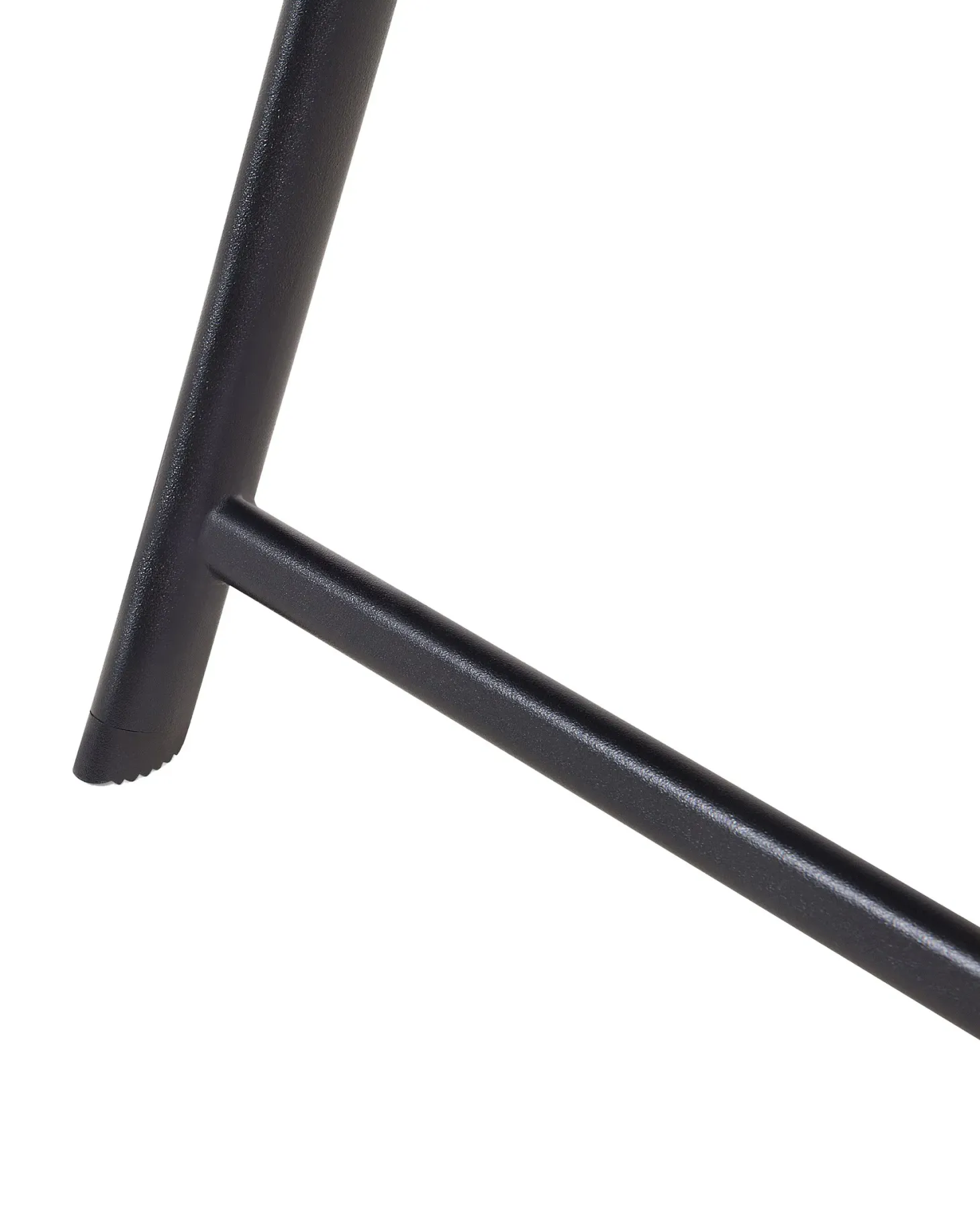 Zestaw 6 krzeseł ogrodowych LIVO Metal Czarny