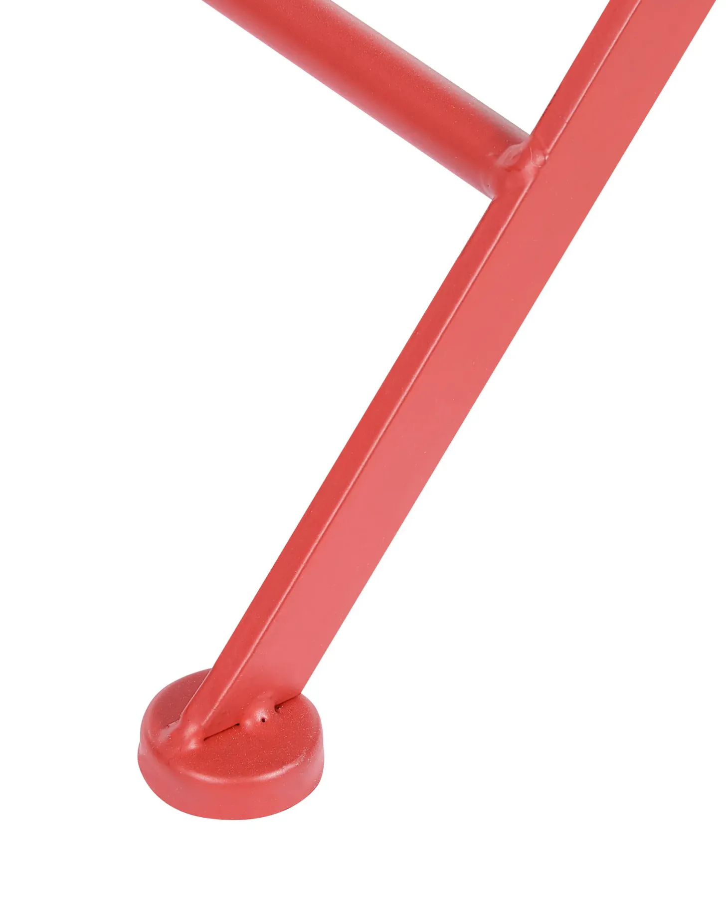 Zestaw 2 krzeseł ogrodowych SCARIO Metal Czerwony