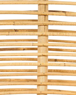 Zestaw 2 krzeseł ogrodowych z poduszkami MARATEA Rattan Naturalny